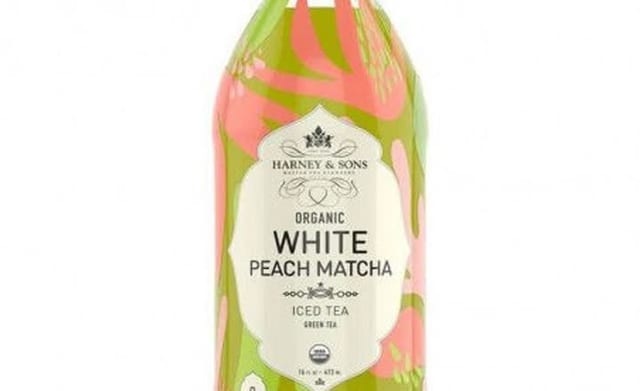 Harney & sons white peach matcha [16oz].