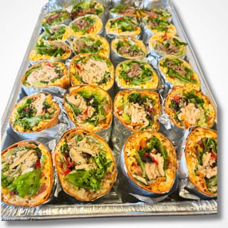 large cyo tray (14 wraps cut in 1/2 - up to 3 flavors)