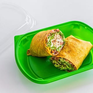 spicy chicken bacon wrap