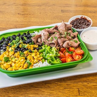 tex mex rice bowl