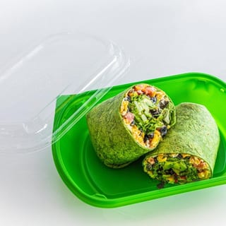 salsa ranch wrap (veg)