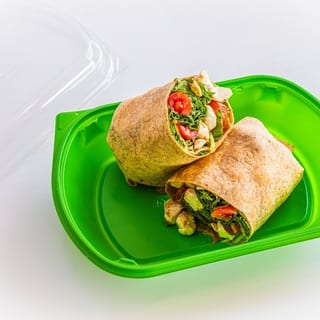 margherita wrap (veg)